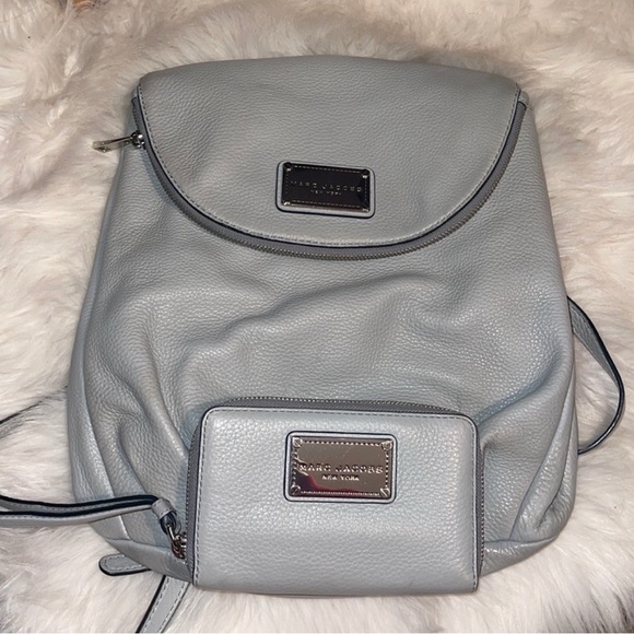 Marc Jacobs Leather backpack w/Wallet - Picture 1 of 9